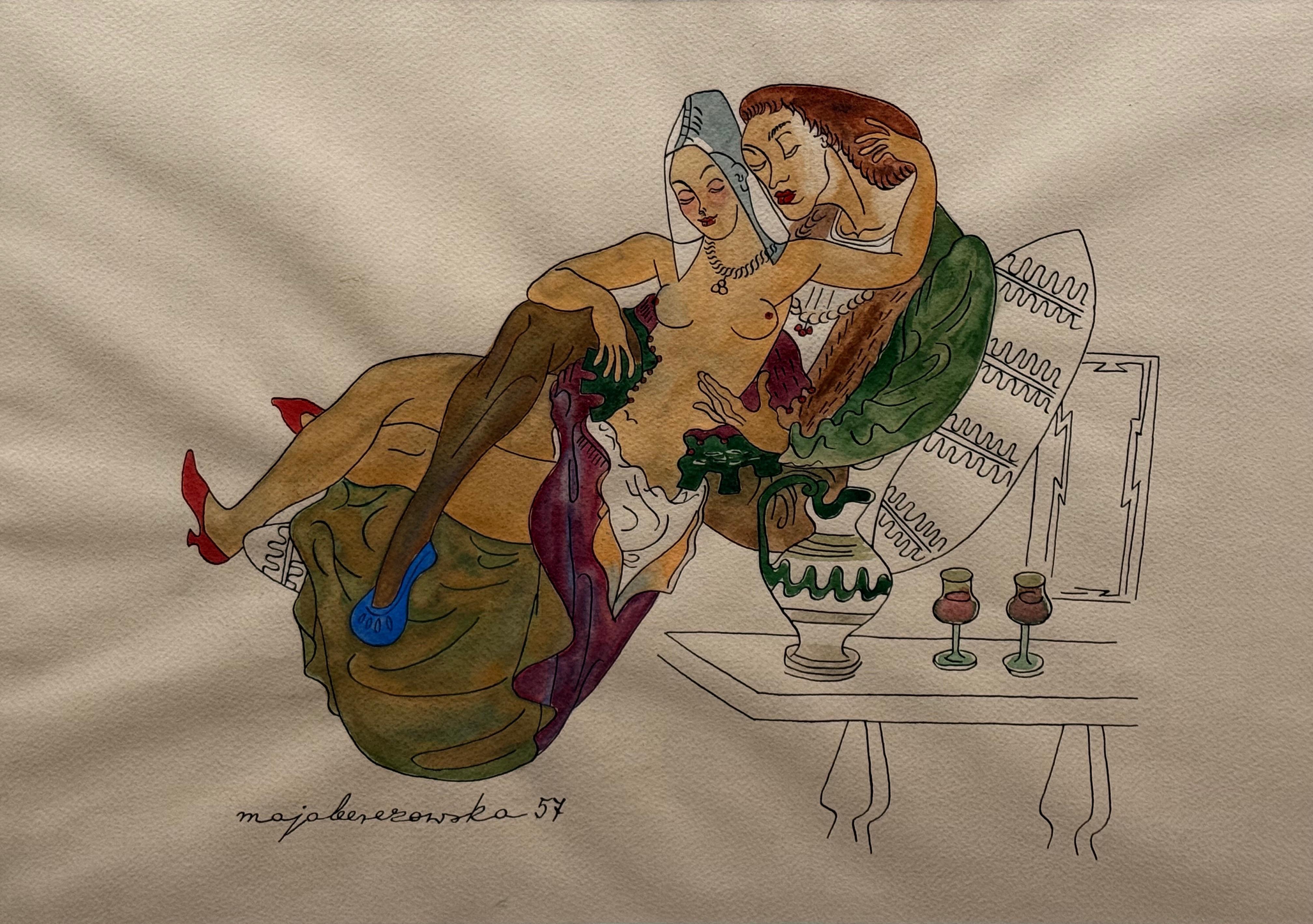 Nieustalony naśladowca ''Zakochana para''