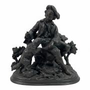 Grupa figuralna ''Myśliwy i jego pies''