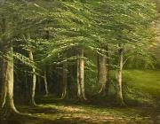 Nieustalony monogramista, ''Droga w lesie''