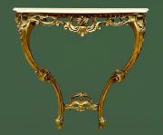 Konsola z marmurowym blatem