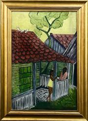 Nieustalony malarz, ''Spotkanie na werandzie''