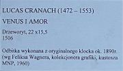 Lucas Cranach (1472-1553), „Wenus i amor” – miniatura 3