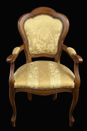 Fotel -krzesło salonowe w stylu Ludwika Filipa