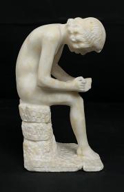 Pełnoplastyczna figura „Spinario” – miniatura 4