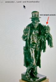 Anton Maschik( ur. 1850 -?), „Handlarz ubrań” – miniatura 8