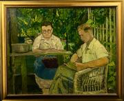 Zenon Kaczmarkiewicz (1926-1993),''W ogrodzie''