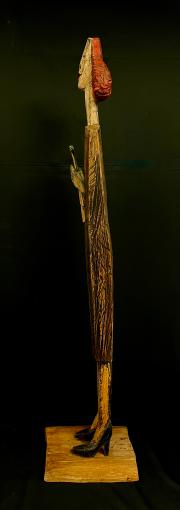 Krzysztof Zieliński,(ur. 1958)„Skrzypaczka” – miniatura 4