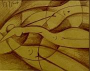 Jerzy Jękot(1942-2012),''Falujące akty''