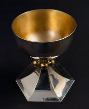 Alphonse Auger (1837-1904) Srebrny kielich z oryginalnym etui – miniatura 8