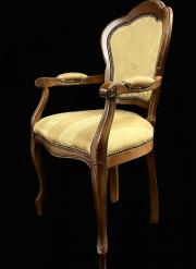 Fotel salonowy w stylu Ludwika Filipa