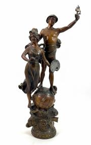 Secesyjna grupa figuralna