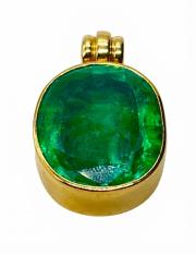 Wisior ze szmragdem 26,85 ct – miniatura 1