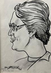 Wacław Skowroński, „Portret Jadwigi Antoniny Mikurendy” – miniatura 1
