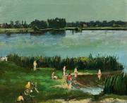 Zenon Kaczmarkiewicz (1926-1993),''Upalny dzień u brzegu jeziora''