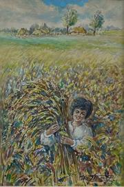 Wacław Skowroński,''Żniwiarka''