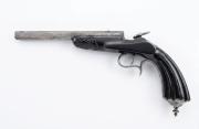 Kolekcjonerski pistolet kapiszonowy czarnoprochowy