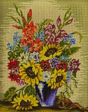 Zestaw 3 obrazów gobelinowych