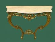 Konsola z marmurowym blatem