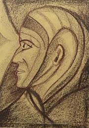 Jerzy Jękot(1942-2012),''Portret''