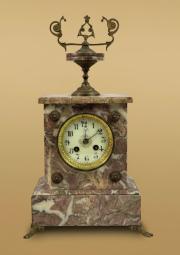 Zegar komodowy stojący na 4 nogach