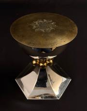Alphonse Auger (1837-1904) Srebrny kielich z oryginalnym etui – miniatura 5