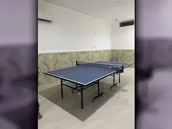 Black and Blue  Tennis (ping pong) Table