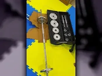 Weights - Adjustable Dumbbells  - Round  - Gray