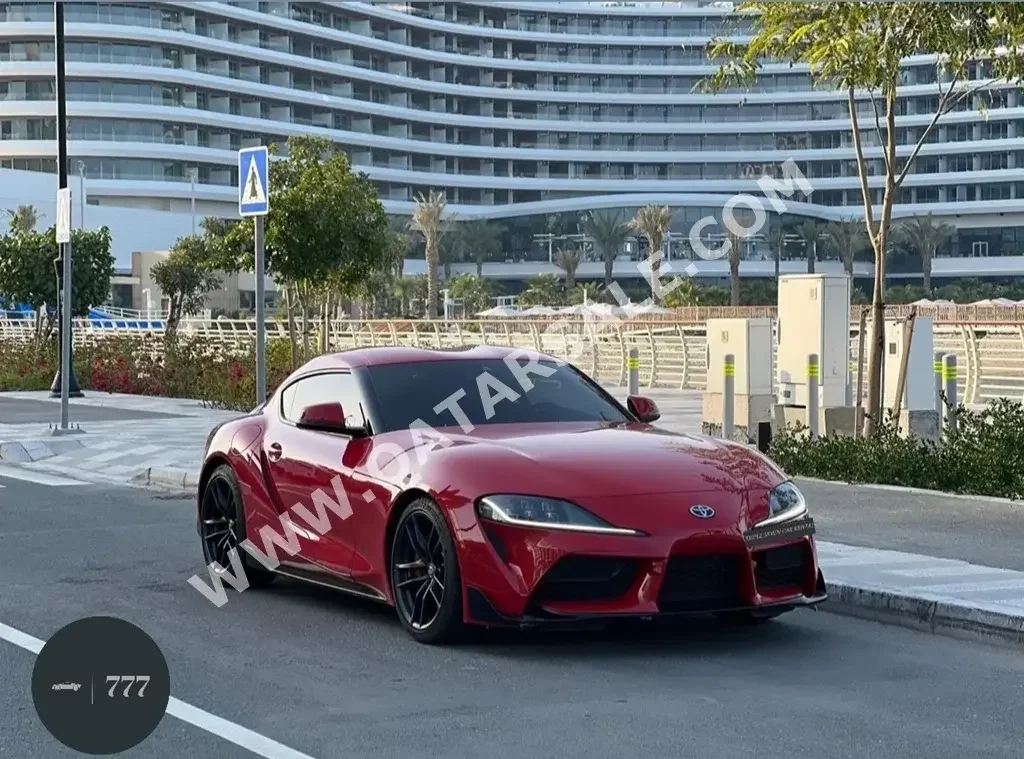 Toyota  Supra  Sport  Red  2022