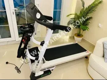 Gym Equipment Machines - Treadmill  - White  Warranty  With Installation  With Delivery