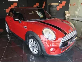 Mini  Cooper  2014  Automatic  110,000 Km  3 Cylinder  Rear Wheel Drive (RWD)  Hatchback  Red  With Warranty