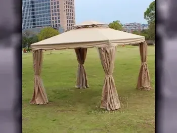 Camping Tent 4 Person  Gray  300 CM  Waterproof