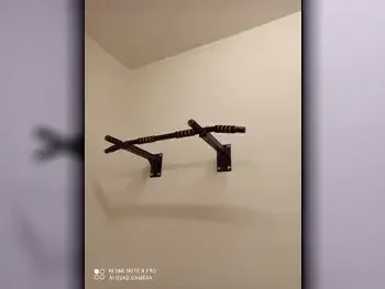 Gym Equipment Machines - Pull-Up Bars  - Black  With Delivery