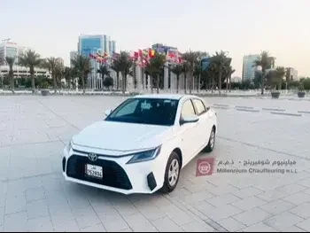 Toyota  Yaris  Sedan  White  2023