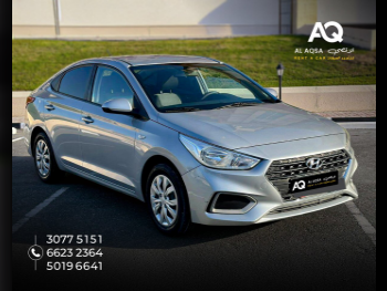 هيونداي  اكسنت  4 سلندر  سيدان  فضي  2020