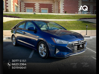 هيونداي  النترا  4 سلندر  سيدان  ازرق  2019