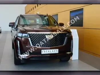 Cadillac  Escalade  8 Cylinder  SUV 4x4  Maroon  2022