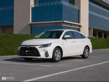 Toyota  Yaris  Sedan  White  2023