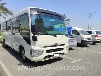 Toyota  Coaster  BUS  White  2019