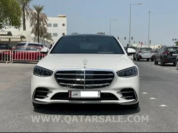 مرسيدس - بنز  S450  6 سلندر  سيدان  أبيض  2021