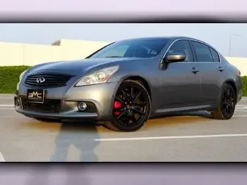 Infiniti  G  37  2013  Automatic  125,000 Km  6 Cylinder  All Wheel Drive (AWD)  Sedan  Gray Nardo
