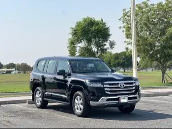 تويوتا  لاند كروزر جي اكس ار توين تيربو  إس يو في 4 في 4  أسود  2023