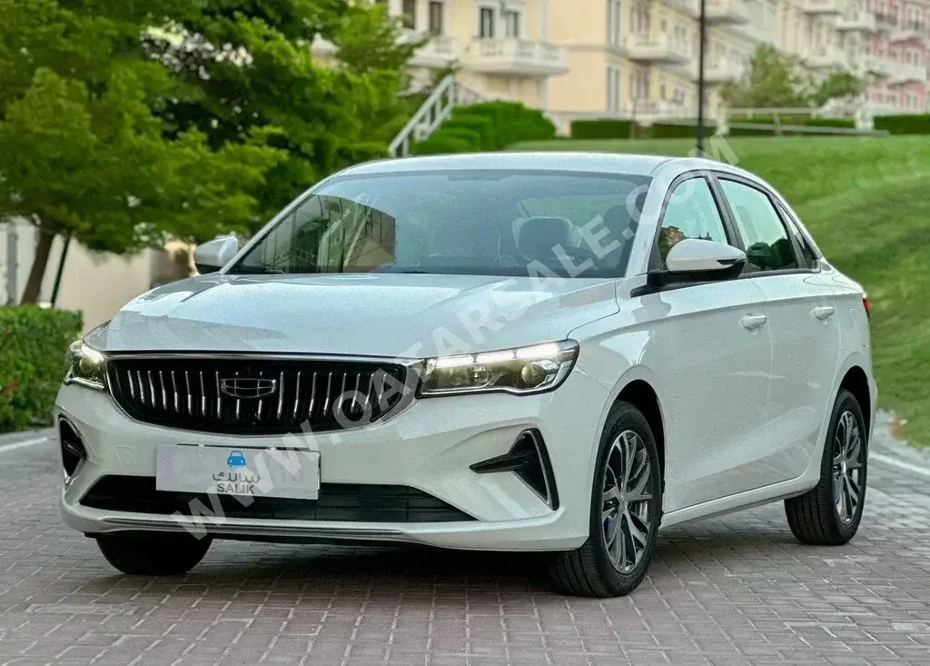 Geely  Emgrand  Sedan  White  2024