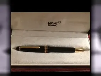 MONTBLANC  Black and Gold -  Year 2023  Ballpoint Pen