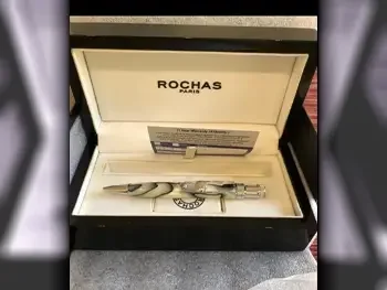 Rochas  Gray and Silver -  2023  Ballpoint