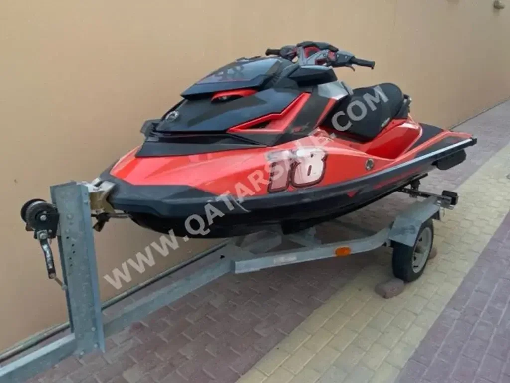  Sea-Doo  RXP 300  2017  Red  Black  Flashlights  With Trailer