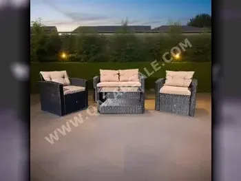 Patio Furniture - Beige - Patio Set