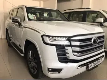  تويوتا  لاند كروزر  في اكس ار توين توربو  2023  اوتوماتيك  0 كم  6 سلندر  دفع رباعي  اس يو في  أبيض  تحت الضمان