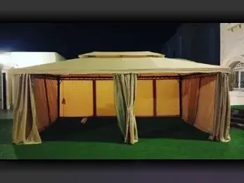 Camping Tent 7 Person  Beige  China  Autumn/Winter  2  6 CM  4 CM  2.5 CM  Waterproof