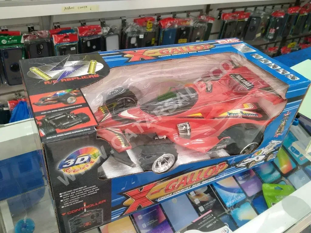 Vehicles  - 3-4 Years  - Red