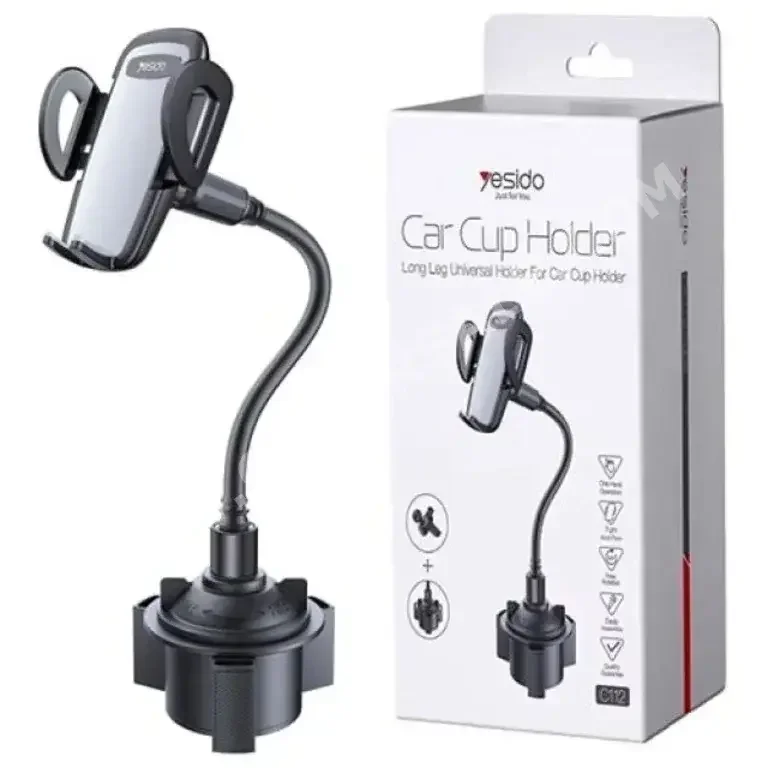 Mobile Phone Holder/Stand Black  Yesido